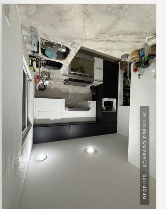 Cocina negra premium